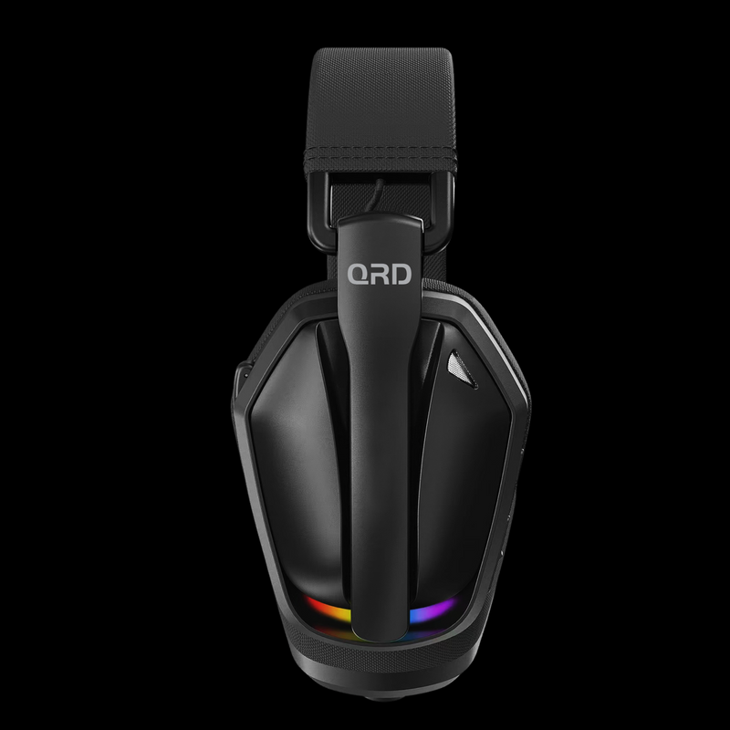 Carregue imagem no visualizador da galeriaFone de ouvido gamer sem fio QRD A55 2,4 GHz