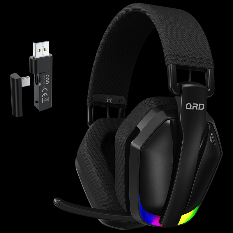 Cargue la imagen en el visor de la galería, QRD A55 2.4GHz Wireless Gaming Headset for PS5/PS4/Switch/PC/iOS/Android