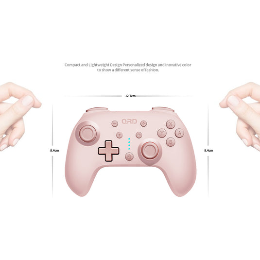 Controlador inalámbrico QRD Junior E5 Mini para Switch/OLED, PC, iOS y Android