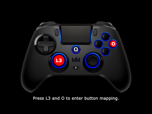 【Step 2】Enter the button mapping mode
