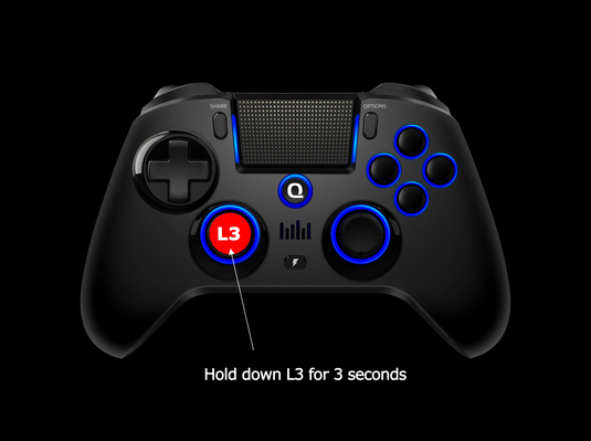 【Step 4】Revert all button mapping