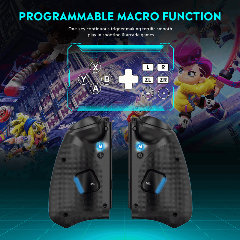 Cargue la imagen en el visor de la galería, QRD Stellar T5 Nintendo Switch Joy-cons Hall effect joystick
