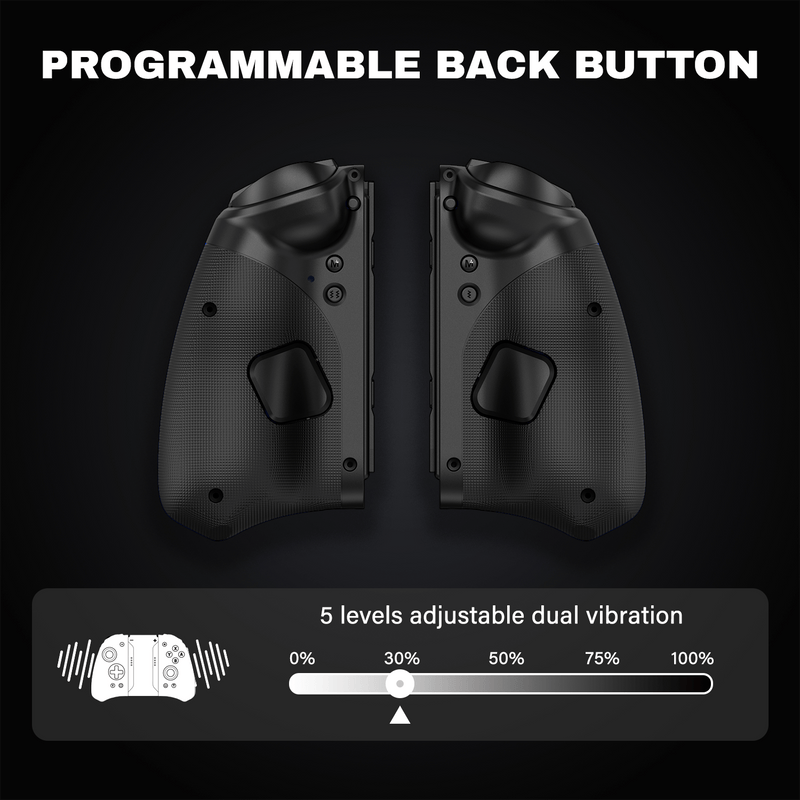 Cargue la imagen en el visor de la galería, QRD Stellar T5 Nintendo Switch Joy-cons Hall effect joystick