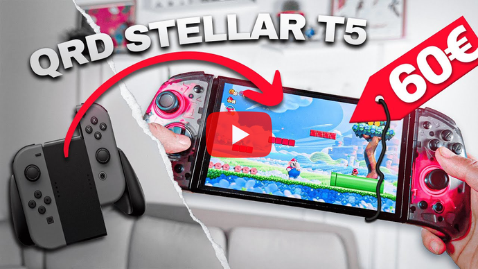 Test QRD Stellar T5 : La meilleure manette pour ta Nintendo Switch !