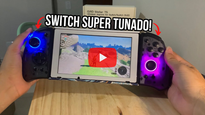 Deixei Meu Nintendo Switch Tunado AINDA MAIS TUNADO! (QRD STELLAR T5)