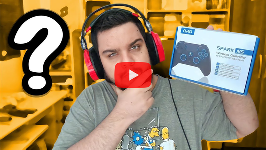 QRD Spark N5 wireless controller for PS4 - Youtube review by Impact! GP