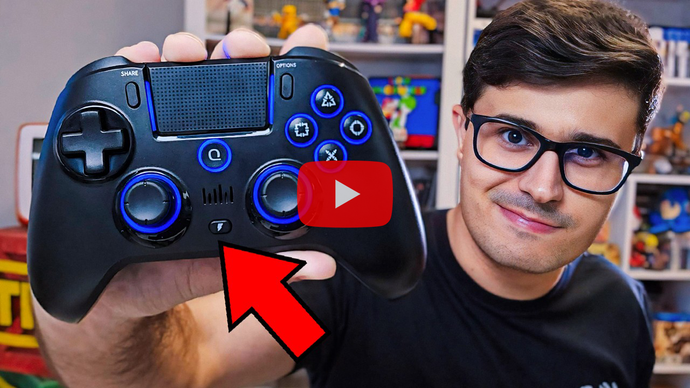 Esse CONTROLE é MELHOR que o controle ORIGINAL de PS4 - QRD Spark N5