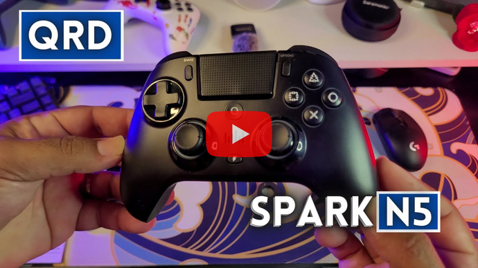 Melhor CONTROLE para PS3, PS4, PC, ANDROID QRD-SPARK N5 (UNBOXING E TESTE)