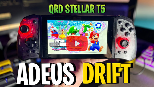 QRD Stellar T5 wireless joypad for Switch - Youtube review by POCKET HYPE