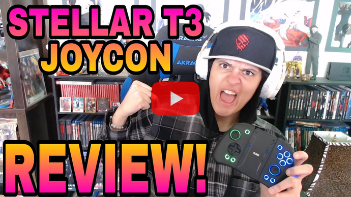 QRD Stellar T3 Switch Joycon | ANÁLISE DO CONTROLE 