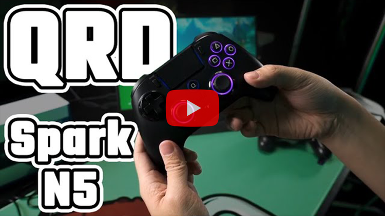 QRD Spark N5: Superb DualShock4 Replacement for Sony PS4