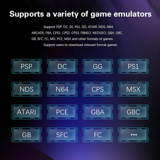 Multiple emulator game support