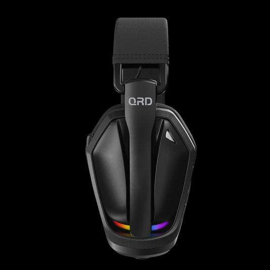 Fone de ouvido gamer sem fio QRD A55 2,4 GHz