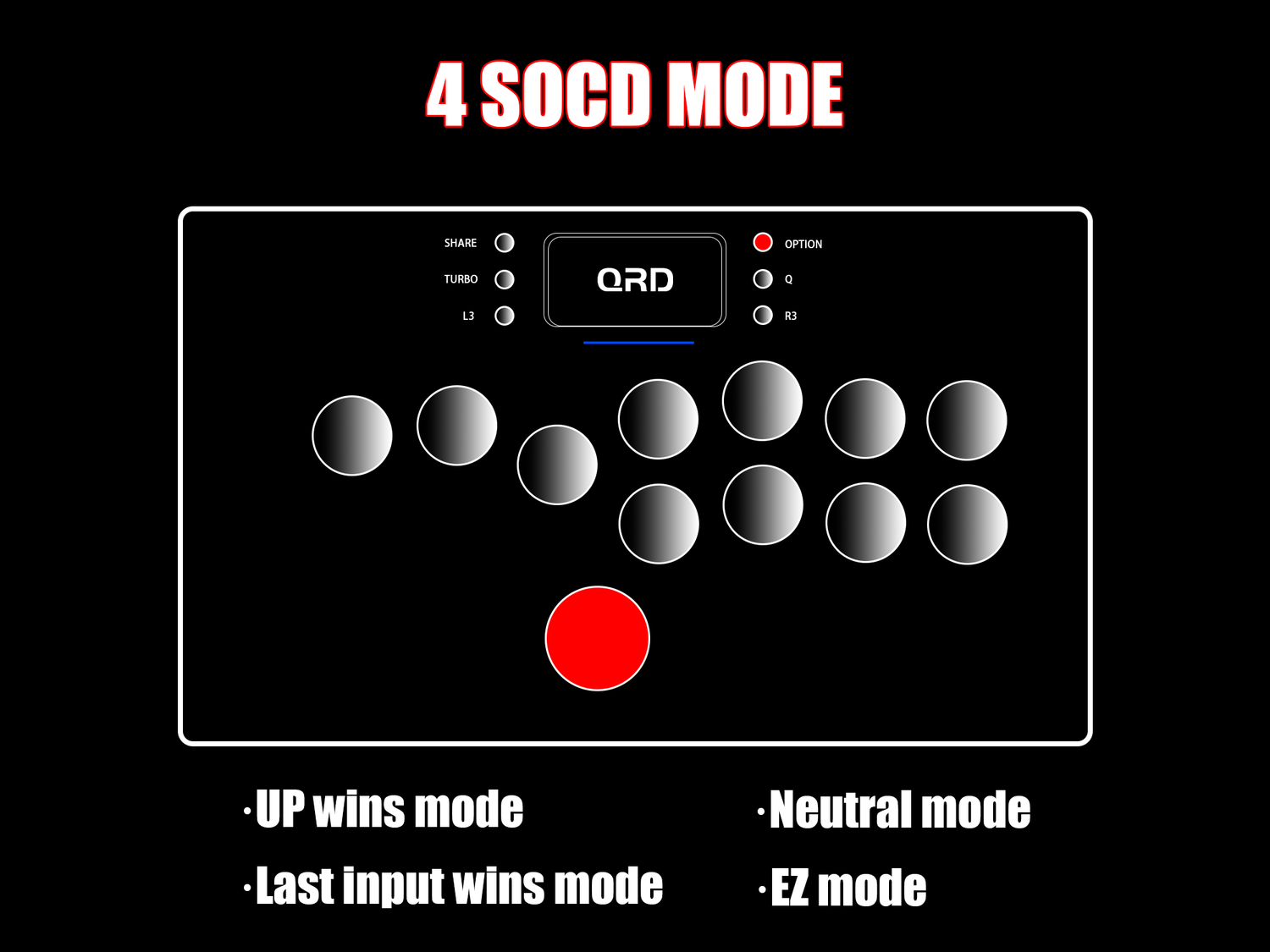 QRD Maestro S3 Wireless Leverless HITBOX for PS5/PS4/PS3 | QRDGAME ...