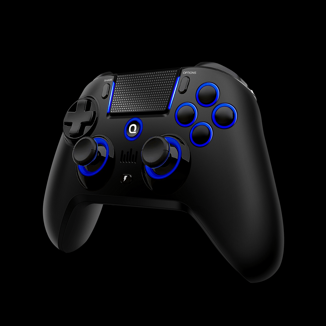 QRD Spark N5 wireless PS5/PS4/PS3 controller with Hall-effect joystick ...