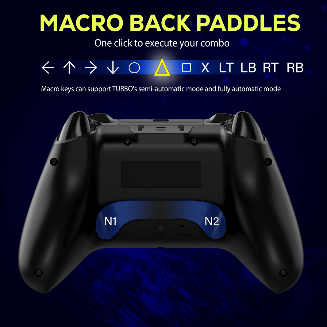 QRD Spark N5 wireless PS5/PS4/PS3 controller with Hall-effect joystick ...