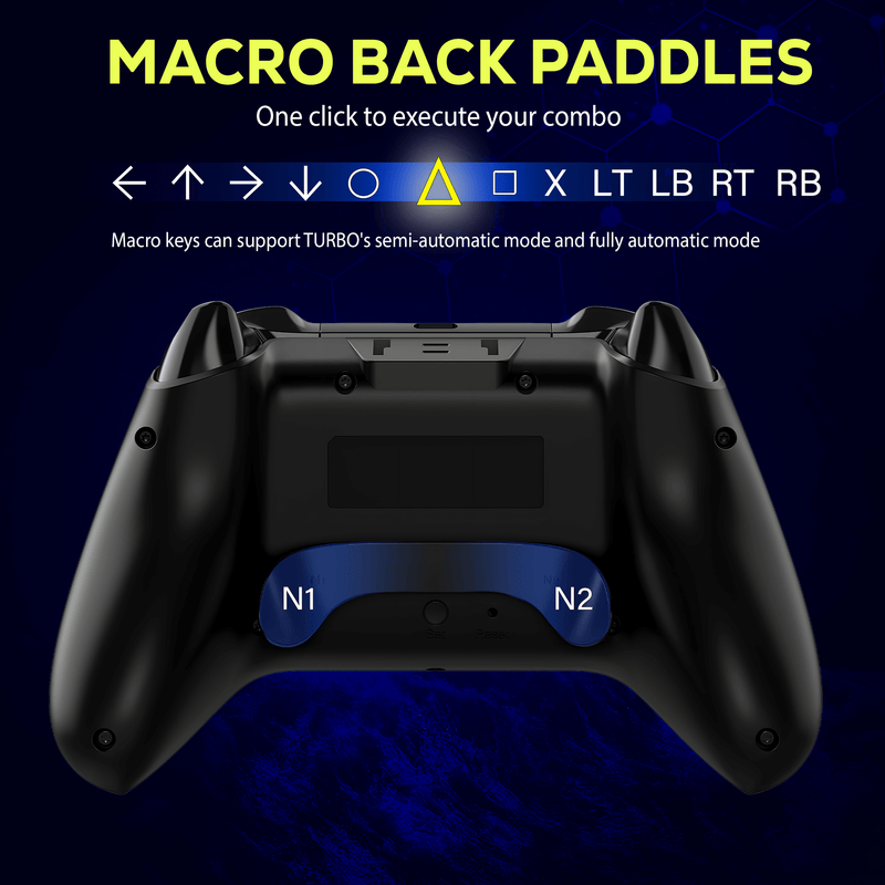 Carregue imagem no visualizador da galeriaQRD Spark N5 hall effect wireless PS4/PS5 controller
