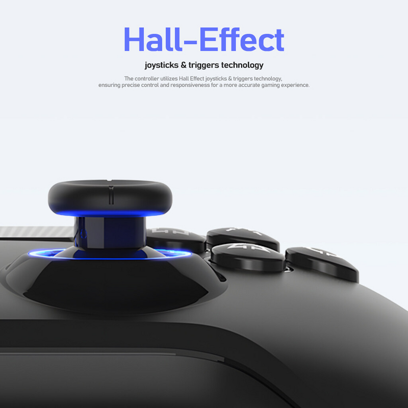 QRD PS4 Wireless Controller with Paddles, Hall effect joysticks 