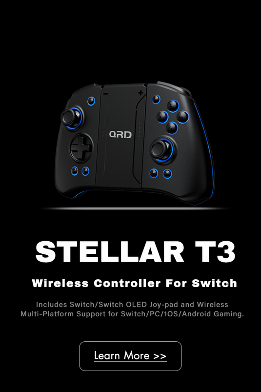 Stellar T3 wireless controller for switch mobile banner