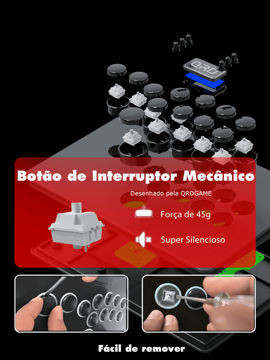 Interruptor mecânico de troca a quente